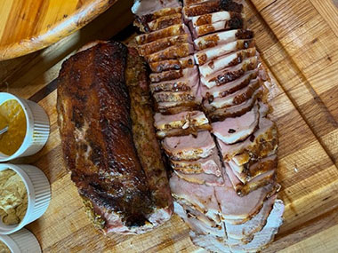 roasted pork loin